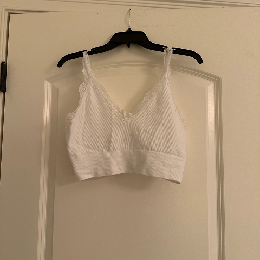 Bozzolo White Lace Top